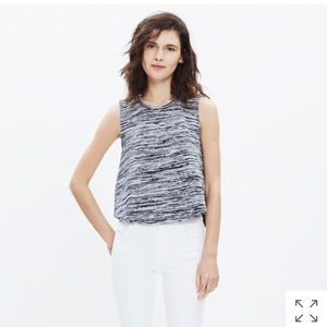 Madewell space dyed tank top